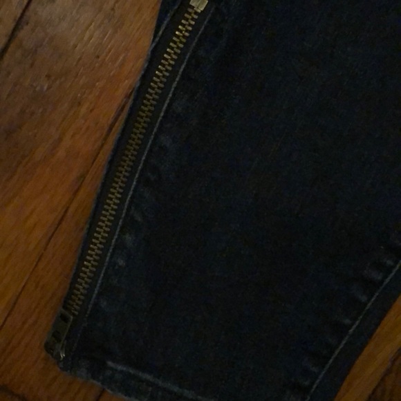 DONATED TO CHARITY MADEWELL Skinny Skinny Navy Jeans - Picture 2 of 3